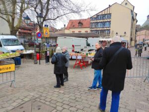 Tractage au marché Montagne Verte du 5 février 2026